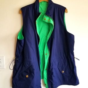 Ralph Lauren Vest with Zipper and Snaps